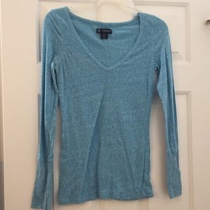Blue long sleeve shirt